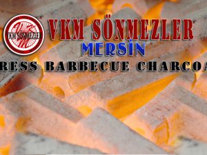 Press Barbecue Charcoal